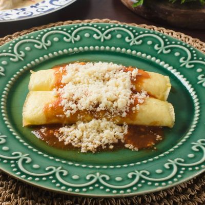 Panqueca de Frango com Alho Poró  - 180g - 272kcal - 26g Proteína